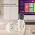 K12 Microfone Duplo Karaokê Bluetooth Speaker, RGB Light, Dois Alto-falantes 5W - Gratino