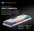 Imagem do Machenike K500-B61 Mini Teclado Mecânico Formato 60% com Fio, Teclas Removívei