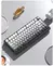 Ataque Shark-X85 Teclado mecânico sem fio, Backlight, Botão de alumínio, Blue - comprar online