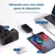 Power Bank COIBEU – 23W com Cabos Embutidos, Tela Digital e Lâmpada LED - Gratino