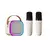 K12 Microfone Duplo Karaokê Bluetooth Speaker, RGB Light, Dois Alto-falantes 5W - comprar online