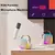 Imagem do K12 Microfone Duplo Karaokê Bluetooth Speaker, RGB Light, Dois Alto-falantes 5W