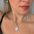 Choker Golden Sisters Coração Encantado – Elo Português Banhado a Ouro/Ródio - comprar online