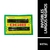 Invisibles negros largos, en cartoncito x12 unidades. marca OGIB. Carton verde, rojo y amarillo, sobre fondo blanco.