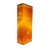 Sahumerio importado SAC Hexagonal de 20 varillas, aroma a Musk o Almizcle, con un diseño en color amarillo en la caja naranja.