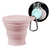 Vaso Termico Plegable Rosa - TENTACION SHOP