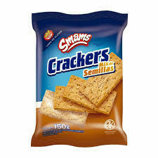 Galletitas crakers con semillas - SMAMS