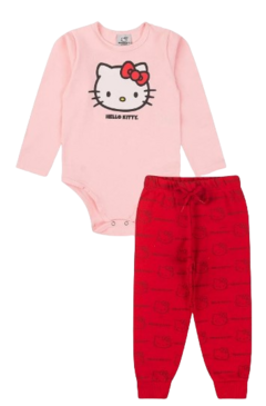 Conjunto Body e Calça Hello Kitty