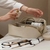 NECESER BEIGE DE CUERO ECOLOGICO - comprar online