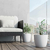 Maceta Plástica Nórdica Premium Decorativa Moderna GRANDE 27CC - comprar online