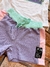 Conjunto By Gus Branco Lilas e Verde (CNJBYGSBRNLLEVRD) - comprar online