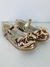 Sapatilha Flor Di Mila Laço Dourado Metalizado (SPTLFLDMLLCMTLCDOU) na internet