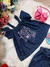 Conjunto Infantil Blusa e Short de Jeans Hey You Luxo (0040JN)