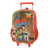 Mochila De Rodinhas Escolar Toy Story E Lancheira Vermelha Luxcel (5469) - Momentomodakids