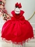 Vestido Infantil Vermelho Busto C/ Strass Damas Formaturas (1648VM) na internet