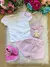 Conjunto Blogueirinha Eloa Rosa (CNJTBGRELRS) - Momentomodakids