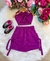 Conjunto Blogueirinha Lais Saia Cargo Roxo (CNJTBLGLSSIACGRX) - comprar online