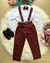 Conjunto Meninos Miss Cherry Leo Suspensorio Marsala (CONJTMNNMSSCHRLOSNPMRL) - comprar online