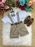 Conjunto Miss Cherry Meninos Shorts Social Ravi Bege (CONJMSSCRSHRTBEGE)