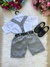 Conjunto Miss Cherry Meninos Shorts Social Ravi Cinza (CNJMCRRYMSSRVC) na internet