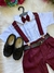 Conjunto Miss Cherry Meninos Shorts Social Ravi Marsala (CONJMSSCRSHRTMRSALA) na internet