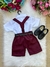 Conjunto Miss Cherry Meninos Shorts Social Ravi Marsala (CONJMSSCRSHRTMRSALA) - comprar online