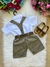 Conjunto Miss Cherry Meninos Shorts Social Ravi Verde Oliva (CNJMICHMSHRVD) na internet