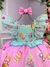 Vestido Tematicos Kids Doces - Doceria - Candy (VESTBNNCLBTMTDCDCRCAND) - Momentomodakids