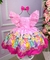 Vestido Temáticos Kids Princesas Disney Rosa (VESTTMCKDSPRNCDNSRS)