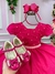 Vestido Ysa Kids Rosa Peito Perolas (VESTYSAKPINKLPTPRLS)