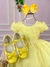 Vestido Ysa Kids Amarelo Peito Perolas (VESTYSAKSAMRLPTPRL)