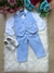 Conjunto Miss Cherry Bebe Colete Pietro Azul Bebe (CNJTMSSCHRBBCLTPIAZLBB)