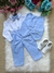 Conjunto Miss Cherry Bebe Colete Pietro Azul Bebe (CNJTMSSCHRBBCLTPIAZLBB) - Momentomodakids