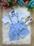 Conjunto Miss Cherry Bebe Suspensório Matteo Azul Bebe (CNJTMSSCHRBBSSPNMTTAZLB