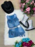Conjunto Blogueirinha Boiadeira Maraisa Jeans (CONJBLORAMRISJENS)