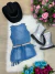 Conjunto Blogueirinha Boiadeira Maraisa Jeans (CONJBLORAMRISJENS) - comprar online