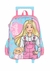 Kit Mochila Rodinhas + Lancheira Barbie Azul (KTMCRDLNBBAZ)