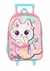 Kit Mochila Rodinhas + Lancheira Gatinha Cindy Sereia (KTMCRDLCGTNCS) - comprar online