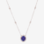 Colar OB, Tanzanita oval 8.60cts e .90ct Brillhantes