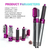 Imagem do escova secadora e alisadora modelador de cabelo coiffer liso permanente afro Airwrap Styler 5 em 1 ferramentas Presente