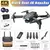 E99 Pro Quadcopter Drone com Controle Remoto, Quatro Axis Aircraft, HD, 6K, Foto