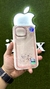 FUNDA GLITTER TRANSPARENTE BORDE COLOR IPHONE 13 - comprar online