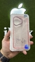 FUNDA GLITTER TRANSPARENTE BORDE COLOR IPHONE 16 - comprar online