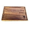 Plato parrillero de madera Tzalam 33x22x1.9 cm - comprar en línea