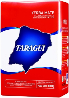 Yerba Mate Taragüi con palo 1 kilo.
