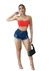 Shortinho CurtoJeans Escuro Feminino Barra Desfiada na internet