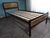 Cama Hierro y Madera (melamina)