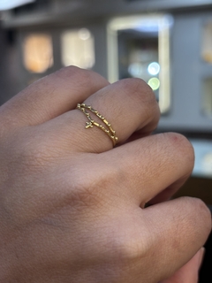 Anel em Ouro 18k - Terço
