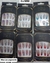 Uñas postizas con pegamento en sticker ( 3 unidades x $5450)