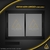 Ventana Corrediza Modena Negra 1500 mm x 2000 mm